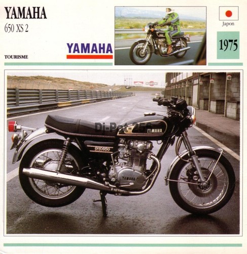 Fiche moto yamaha xs - fiche, :