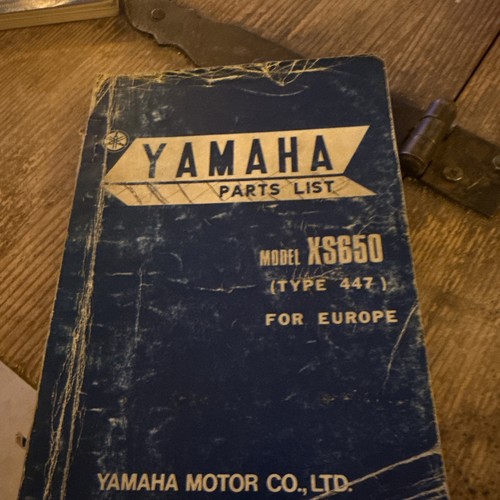 Parts list yamaha 650 447 - parts, xs